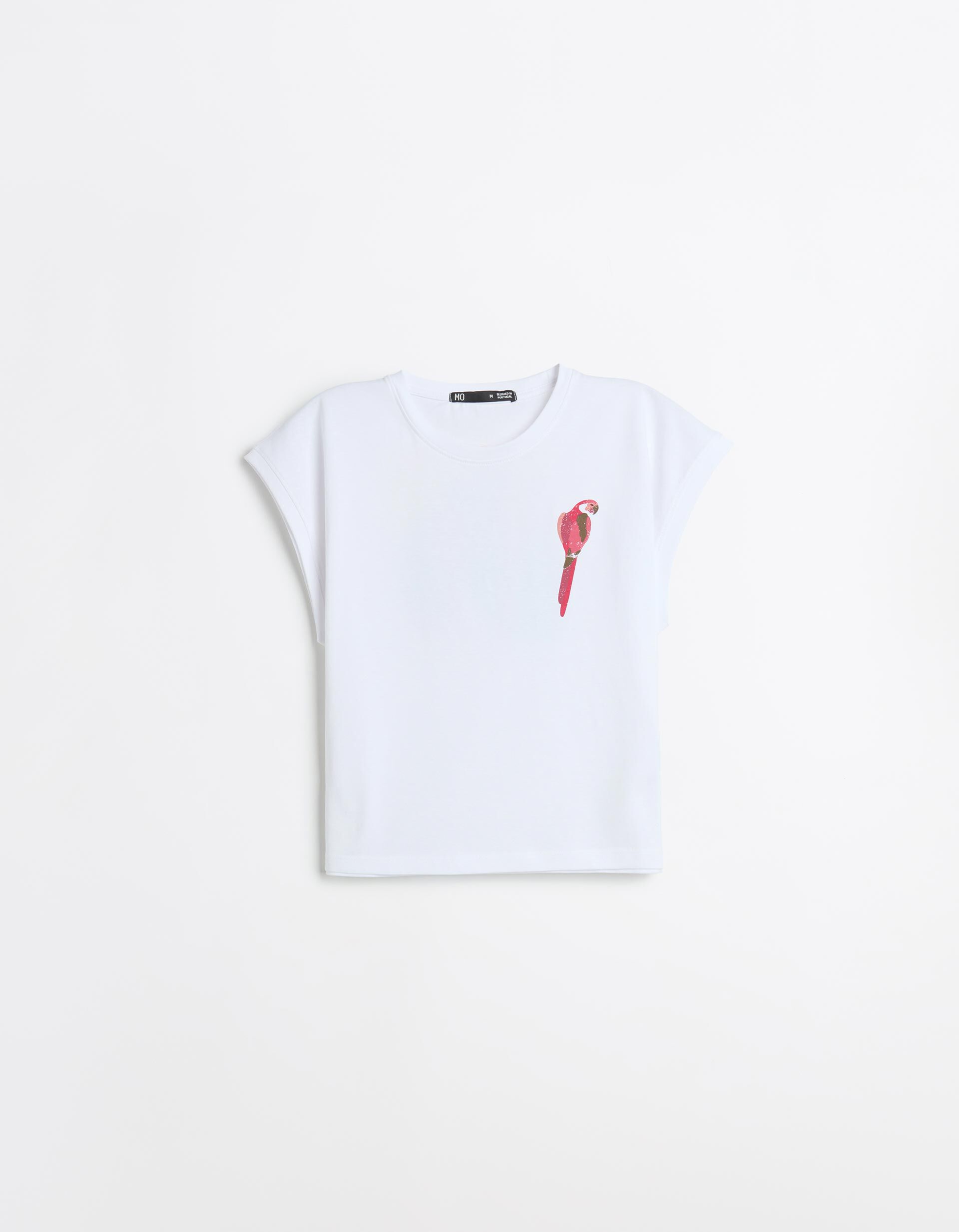 Comprar Online T-shirt Estampada, Mulher, Branco