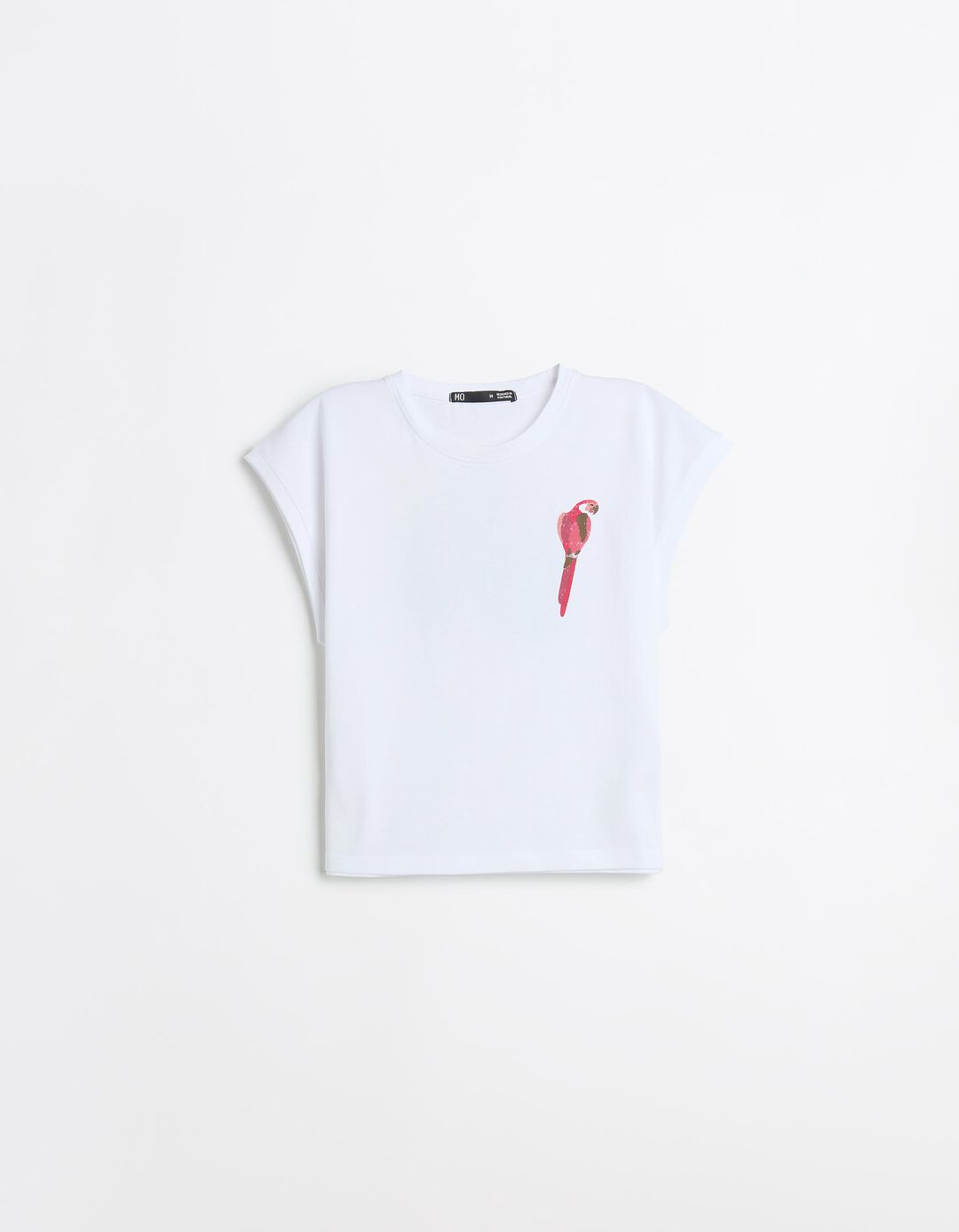 T-shirt Estampada, Mulher, Branco