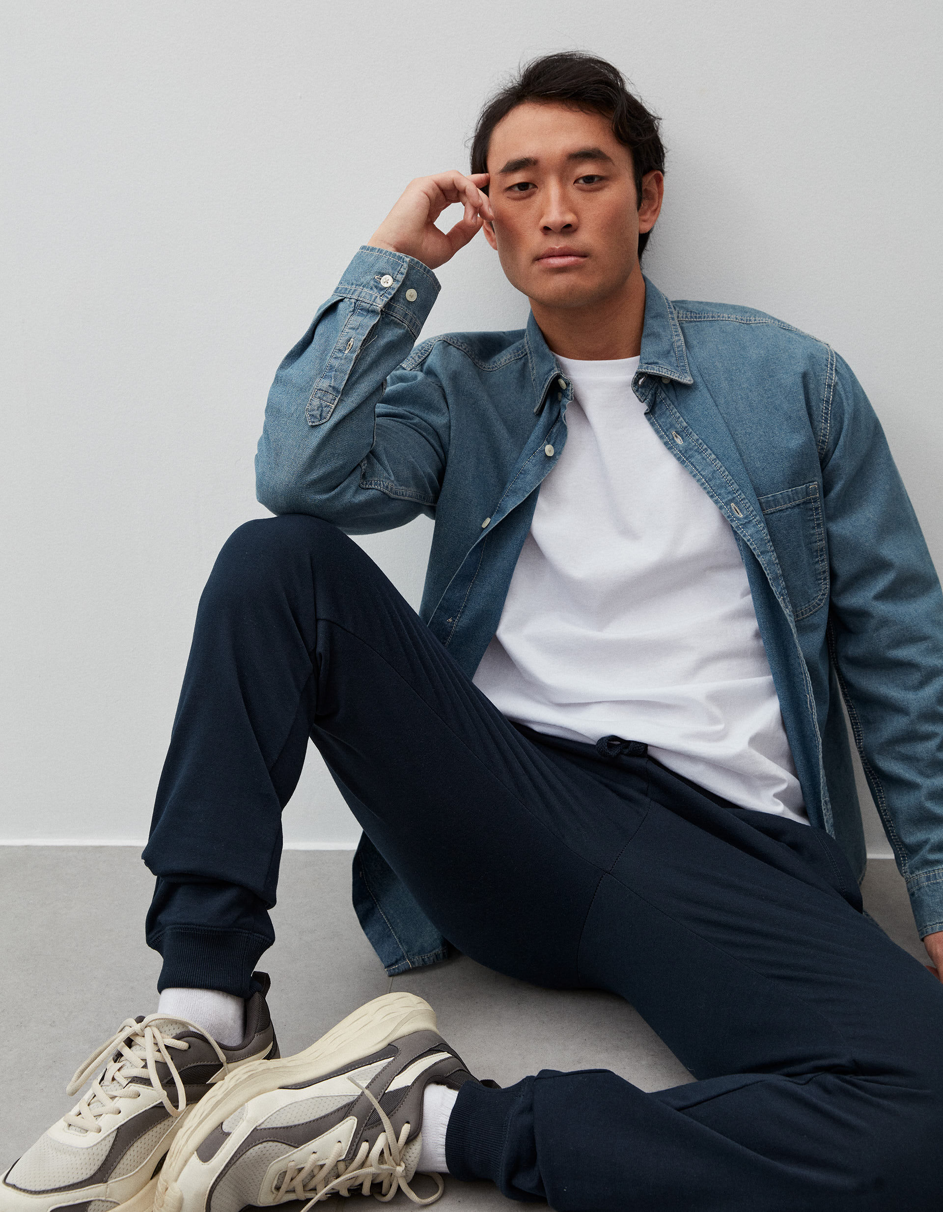 Comprar Online Cal&ccedil;as Jogging, Homem, Azul