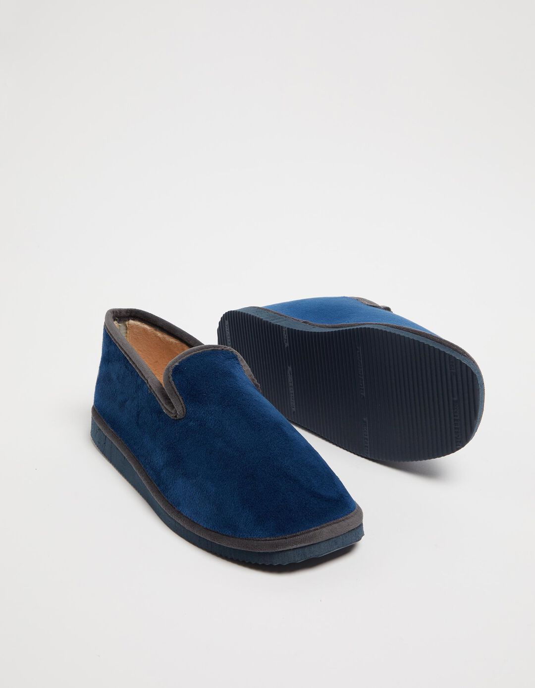 Pantufas, Homem, Azul Escuro