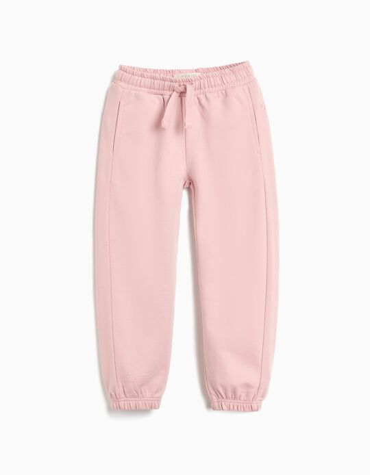 Comprar Online Joggers de Felpa, Menina, Rosa Claro