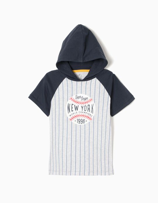 Hooded T-Shirt, Baseball