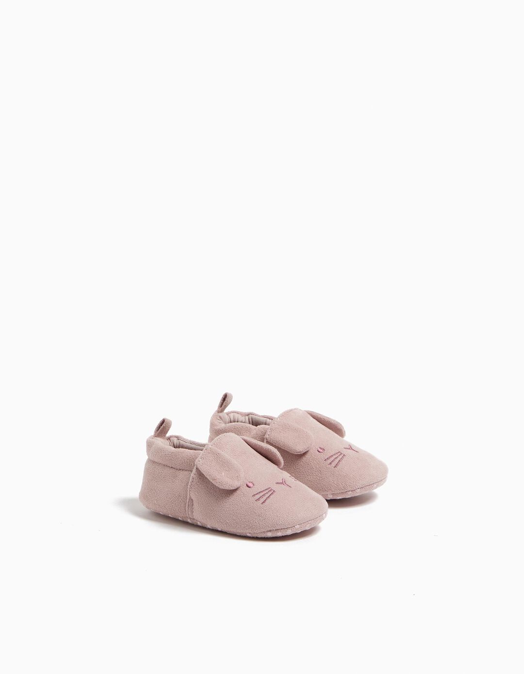 Pantufas, Bebé Menina, Rosa Claro
