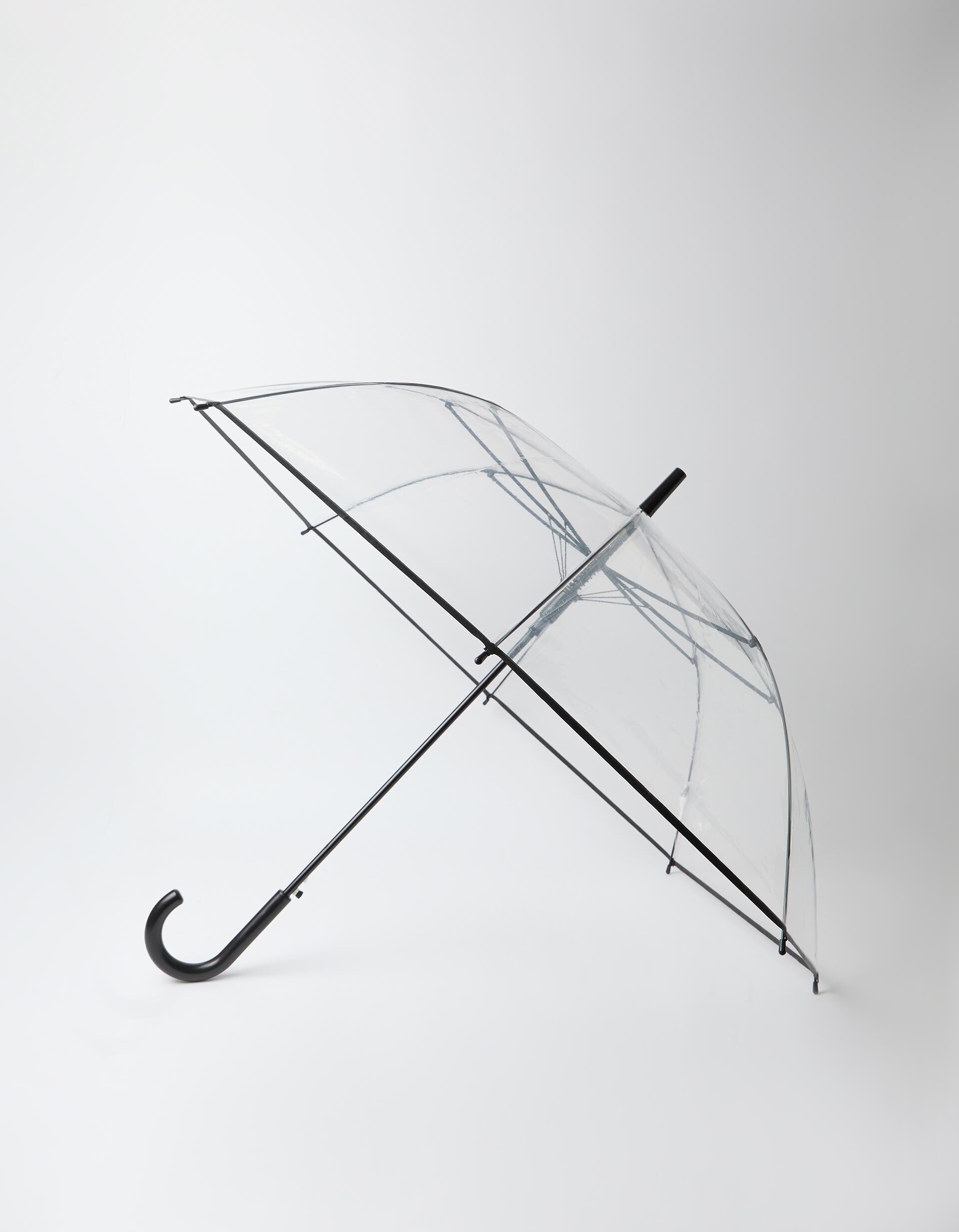 Comprar Online Guarda-Chuva Transparente, Mulher, Preto