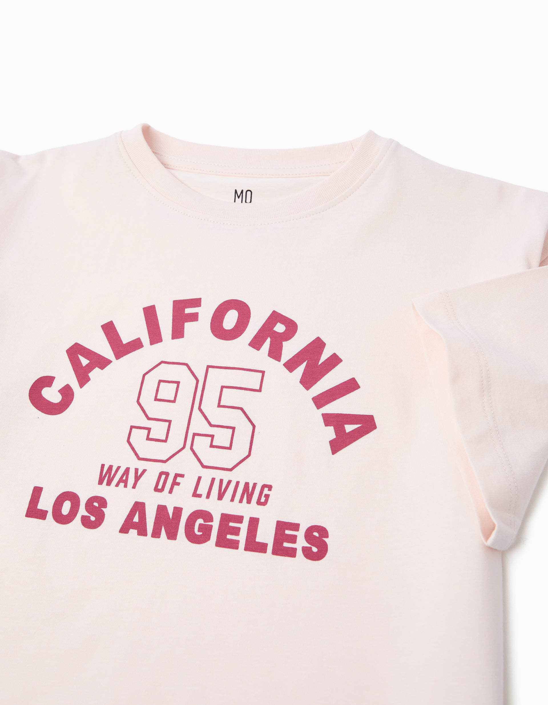 Comprar Online T-shirt Estampada, Menina, Rosa Claro