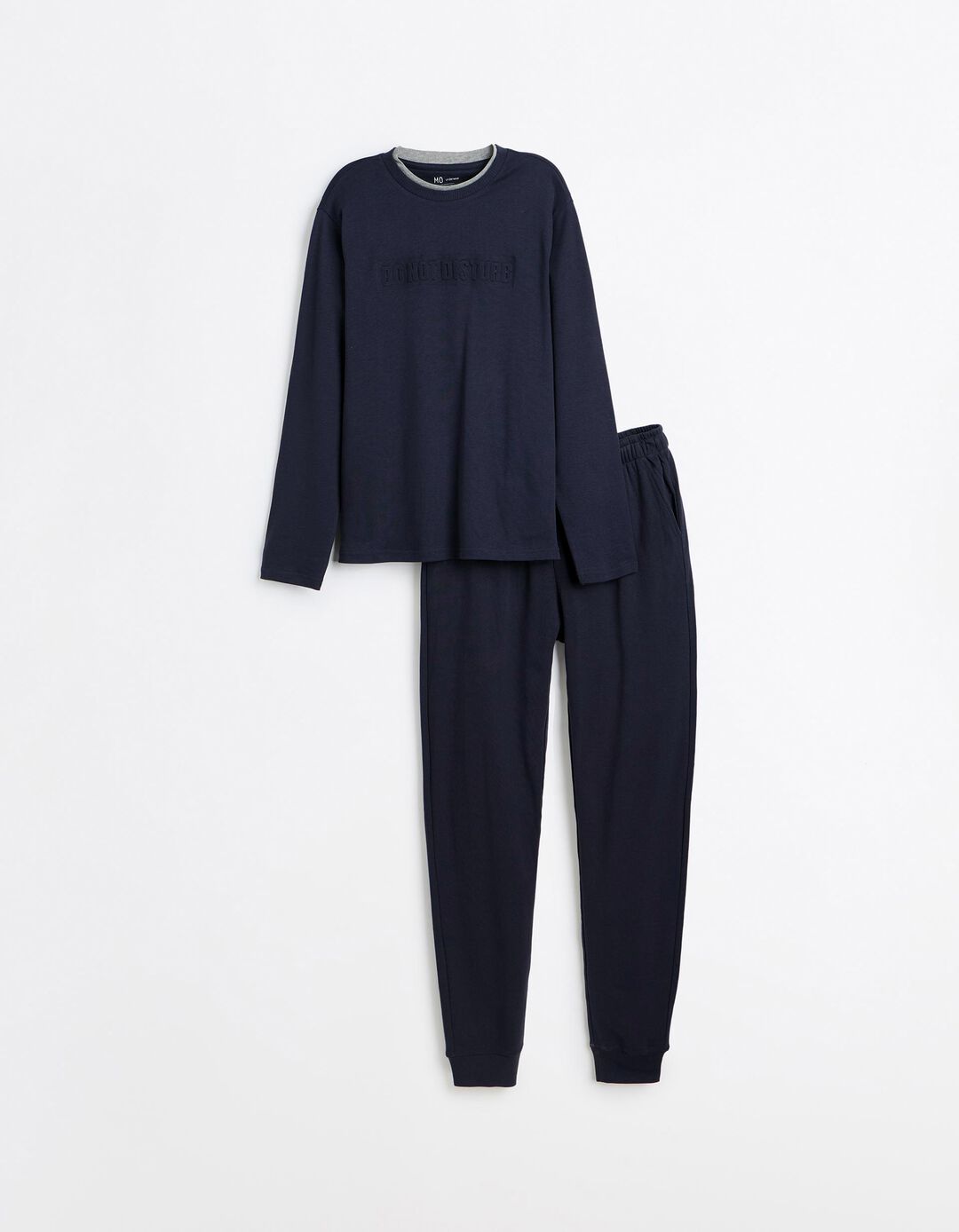 Pijama Interlock, Homem, Azul Escuro