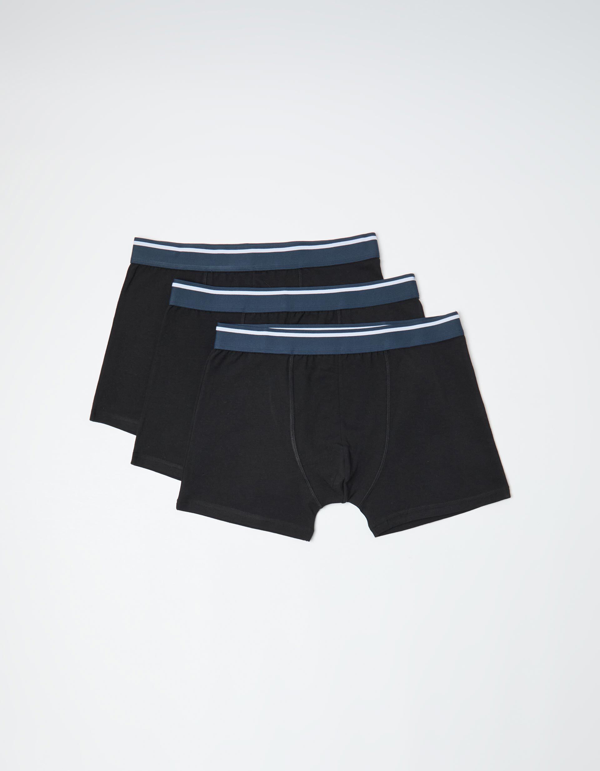 Comprar Online Pack 3 Boxers, Homem, Preto