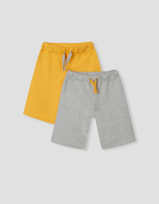 2 Shorts, Boys, Yellow