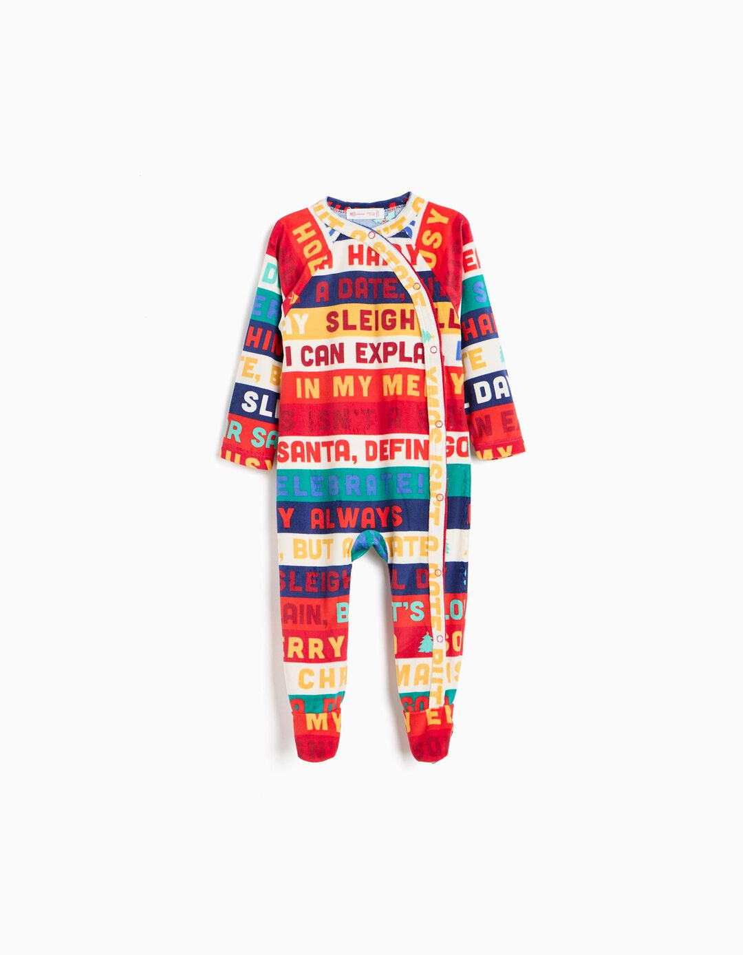 Babygrow Em Veludo De Natal, Beb&eacute;, Vermelho