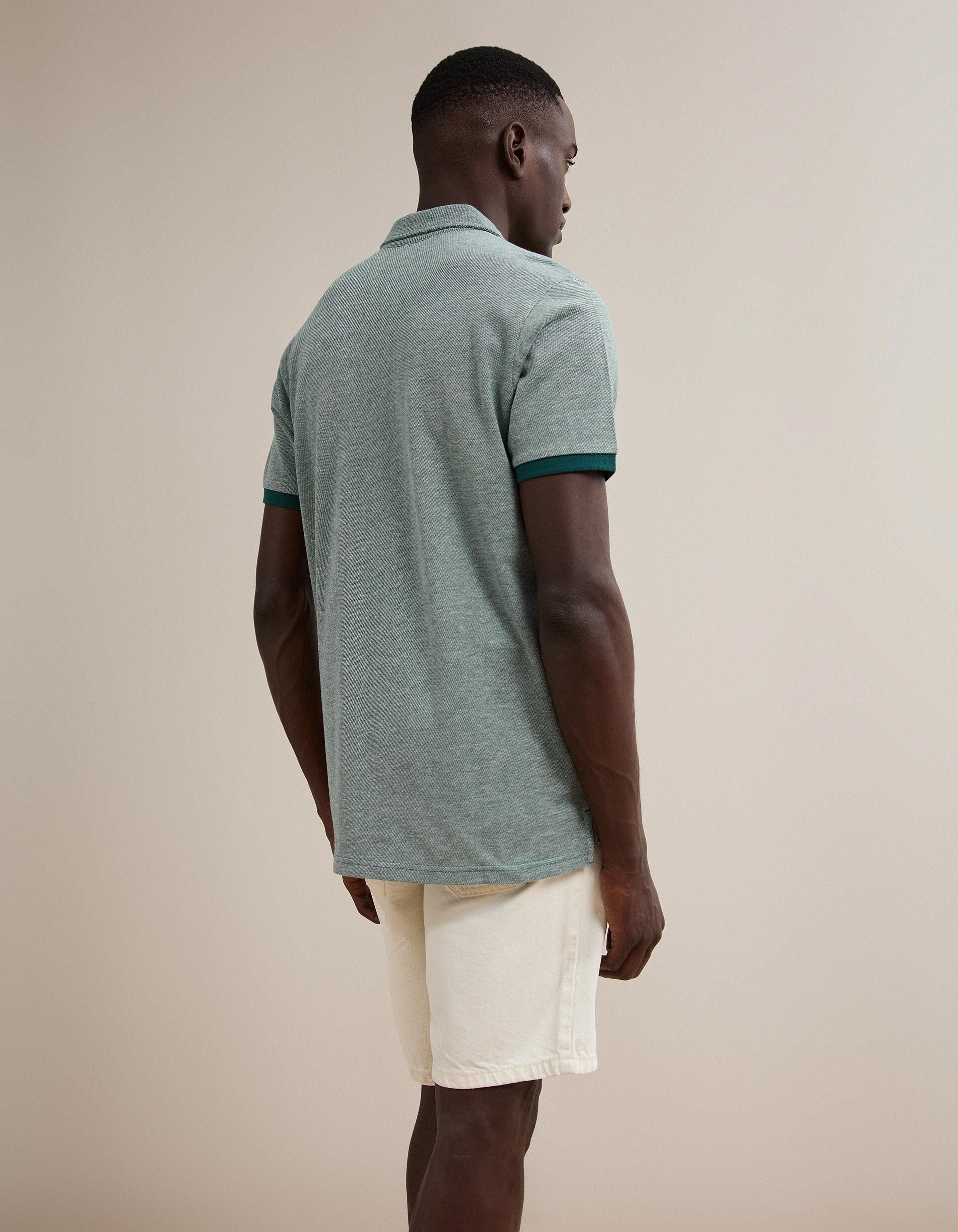 Comprar Online Polo Oxford Piquet, Homem, Verde Escuro
