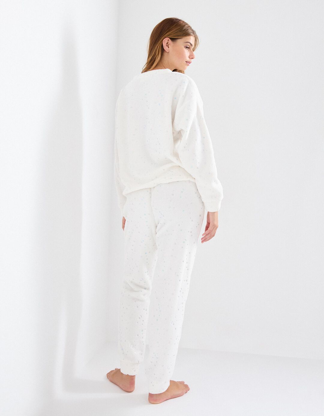 Pijama, Mulher, Branco 