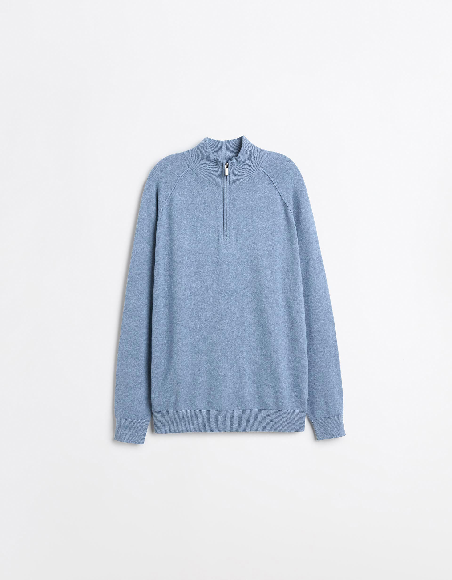 Comprar Online Camisola De Malha, Homem, Azul 
