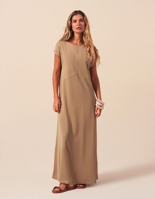 Comprar Online Vestido, Mulher, Bege