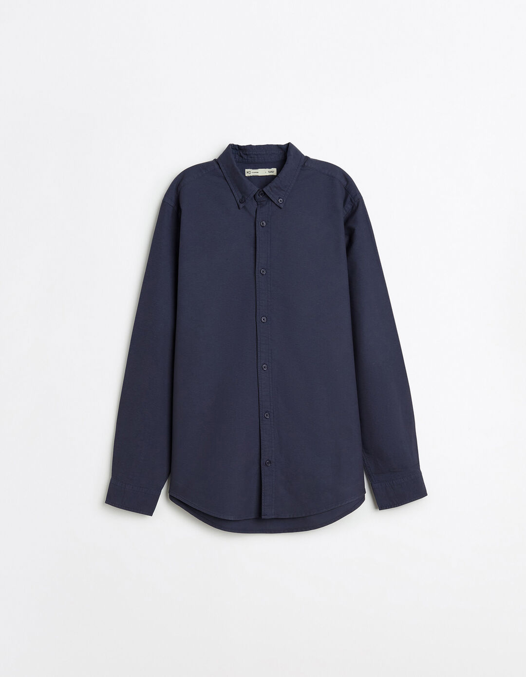 Camisa Oxford, Homem, Azul Escuro