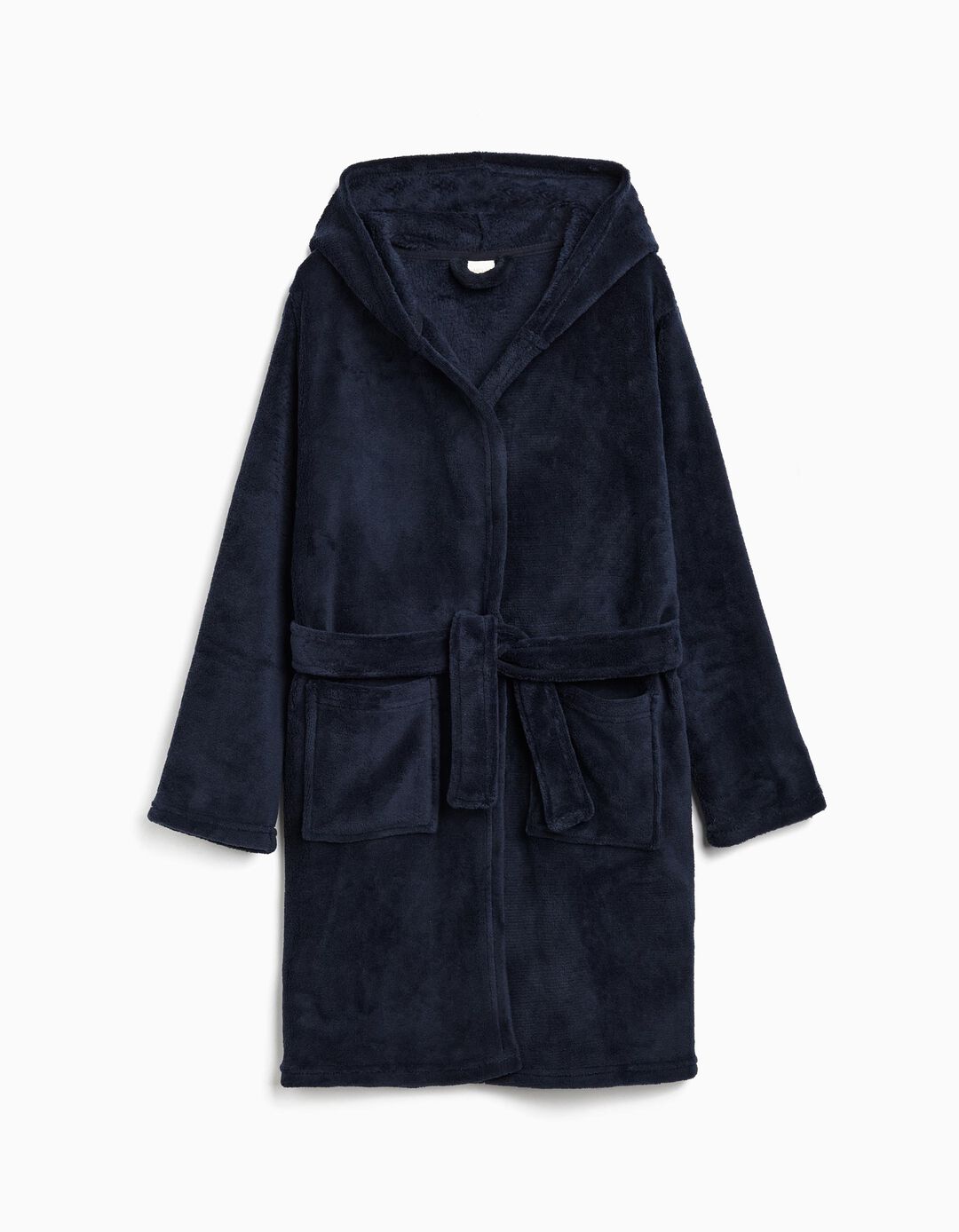 Robe com Capuz, Menino, Azul Escuro