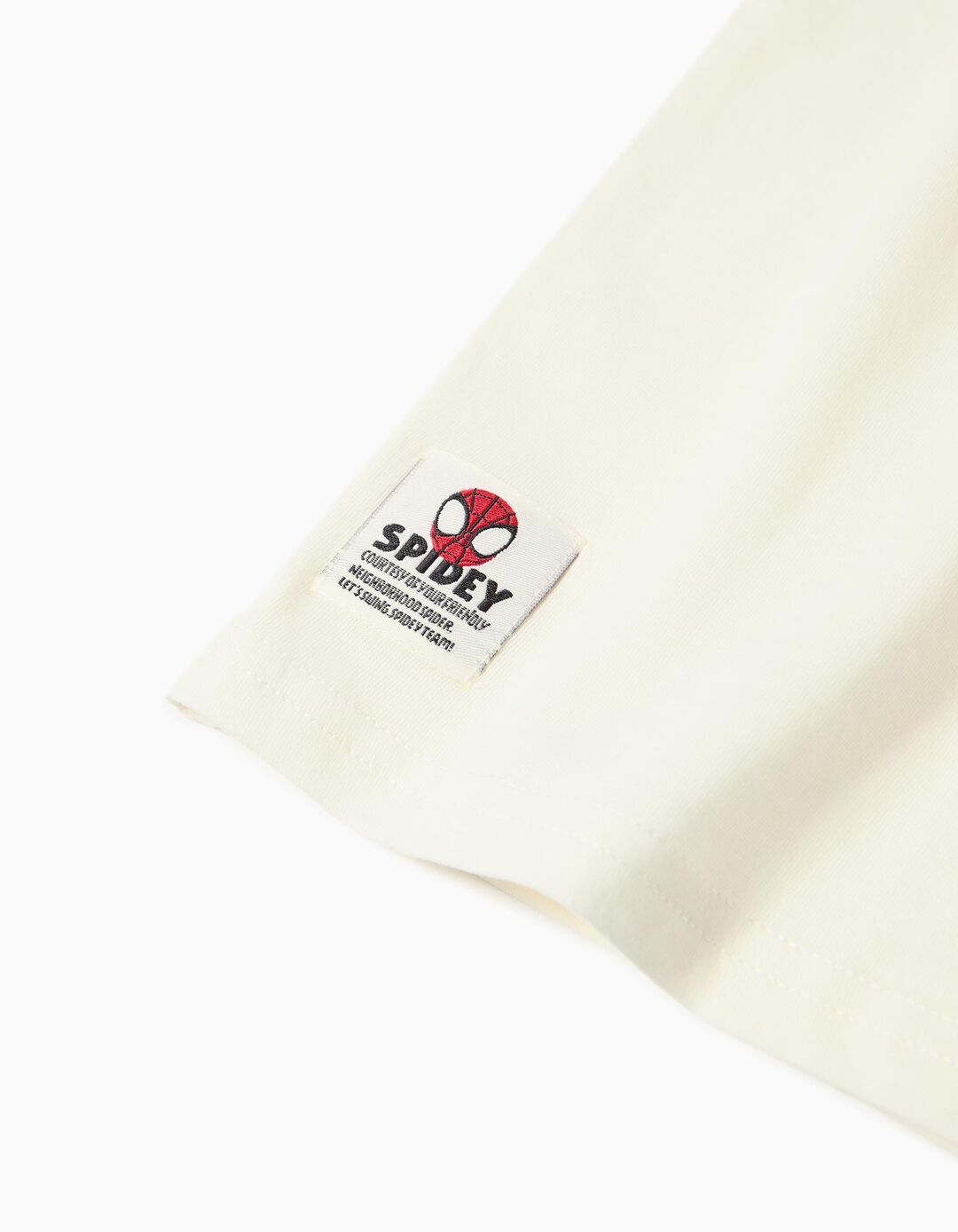 T-shirt de Manga Comprida 'Spider-Man', Menino, Branco