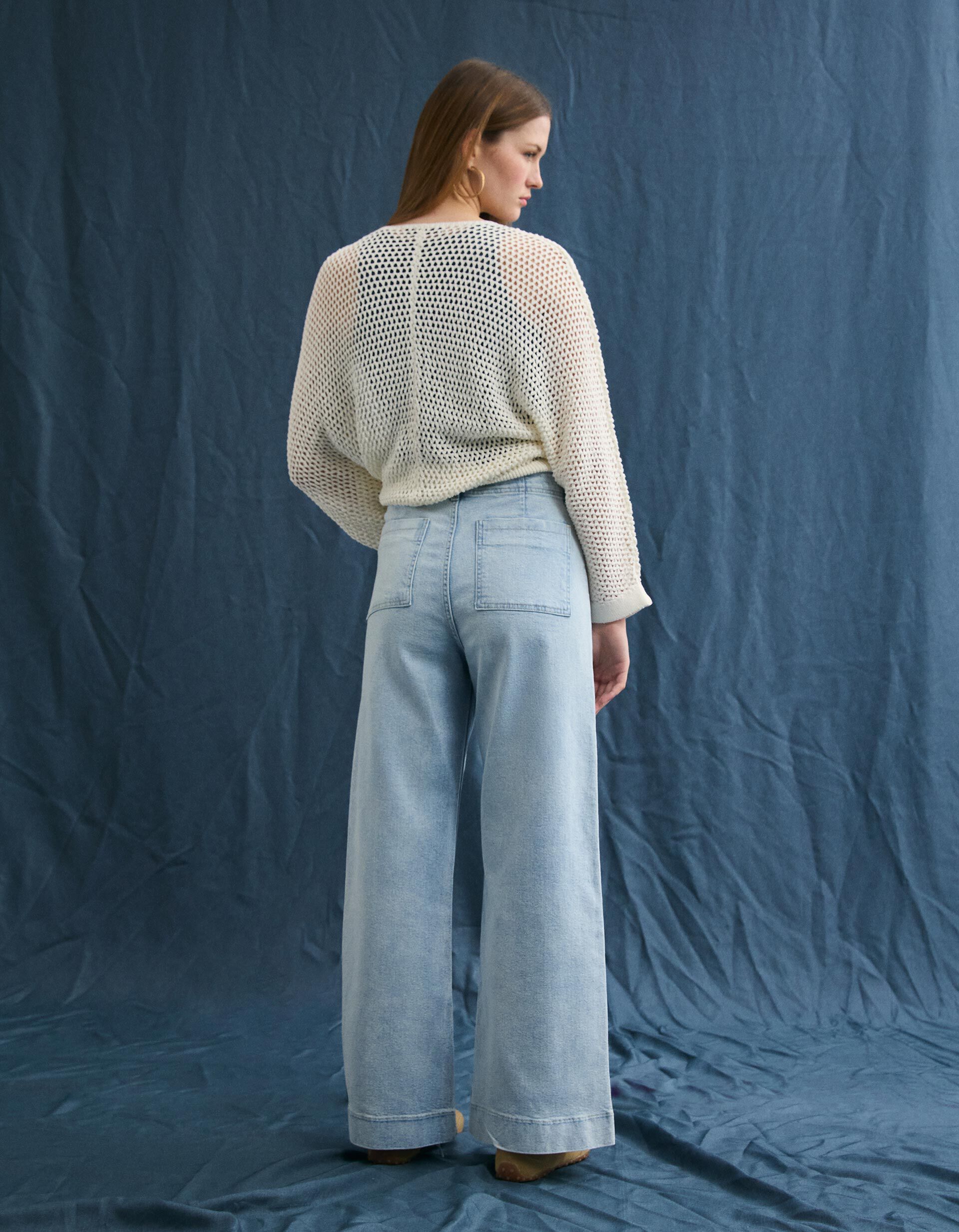 Comprar Online Cal&ccedil;as de Ganga, Mulher, Azul Claro