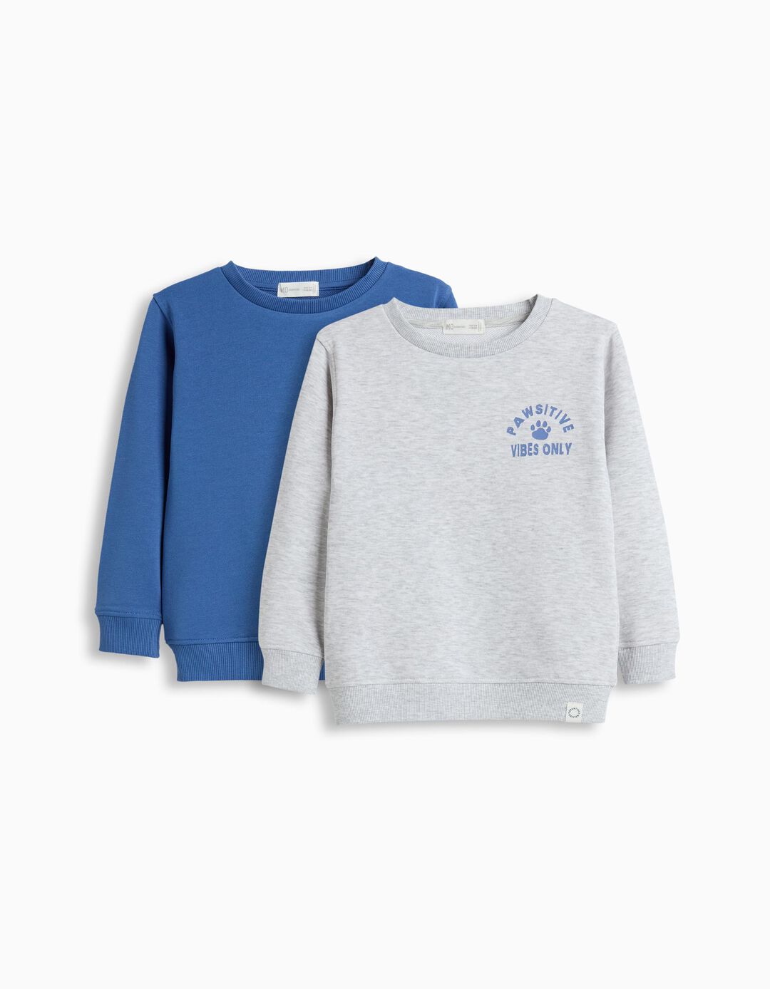 Pack 2 Sweatshirts De Felpa, Menino, Azul