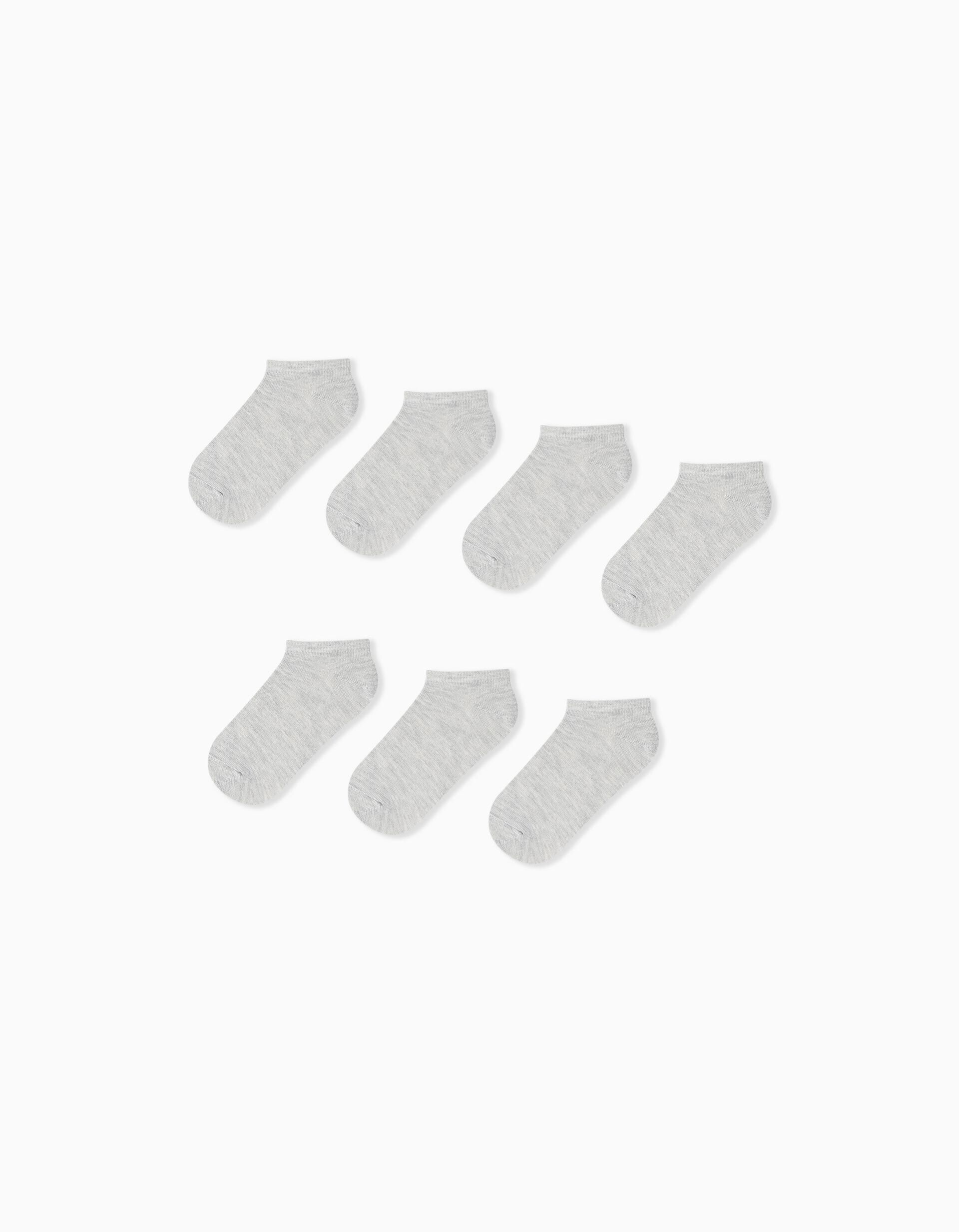 Comprar Online 7 Pairs of Ankle Socks Pack, Boys, Light Grey