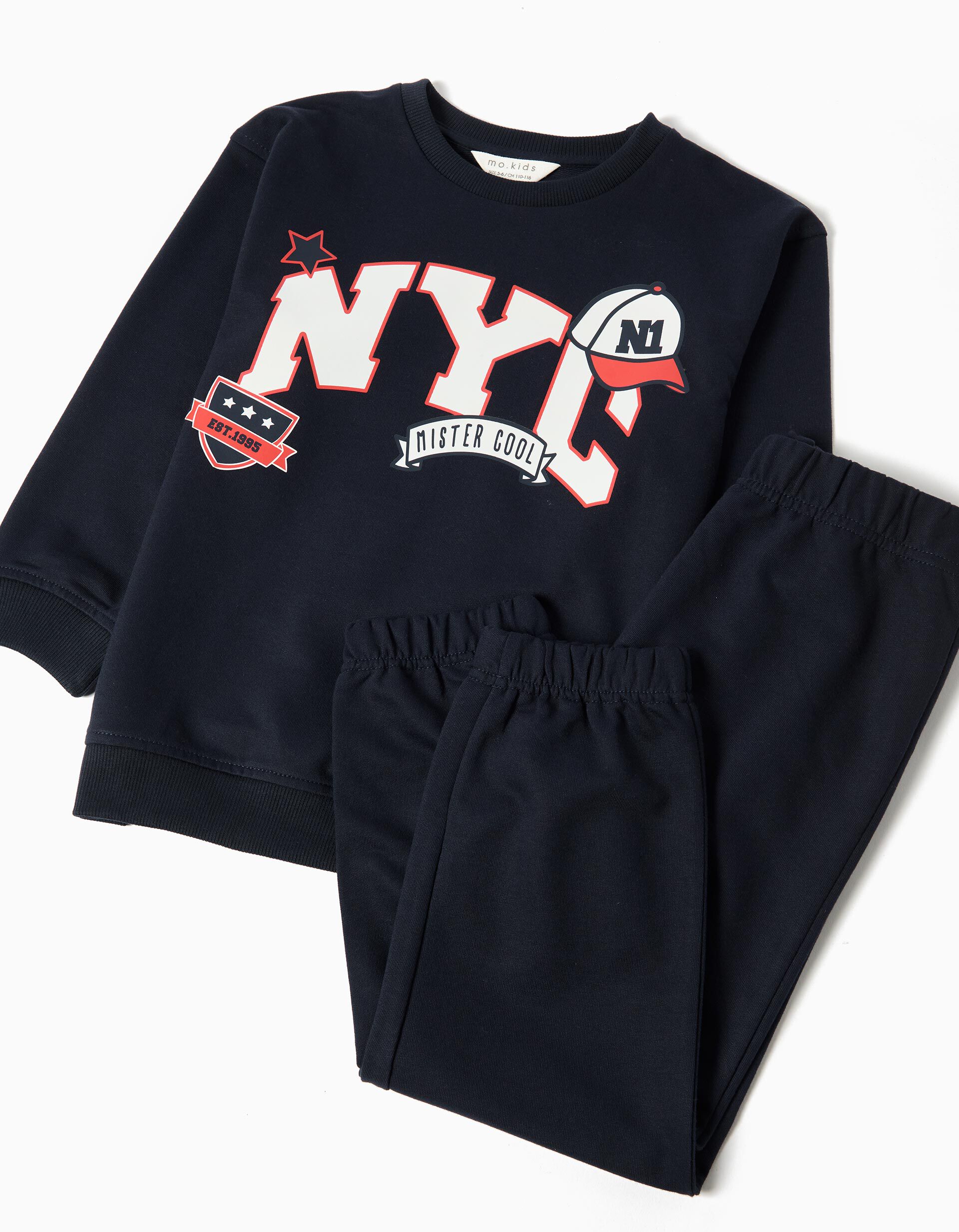 Comprar Online Conjunto de Jogging, Menino, Azul Escuro