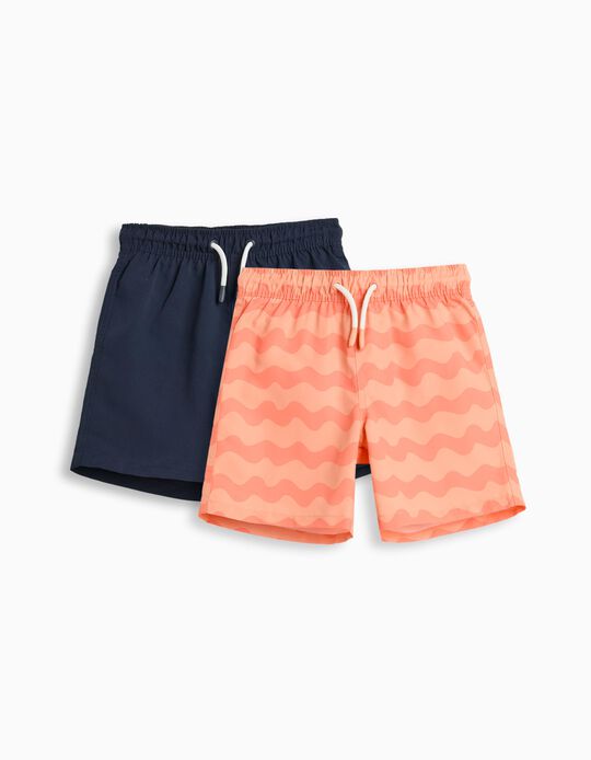 Comprar Online Pack 2 Cal&ccedil;&otilde;es de Banho, Menino, Laranja