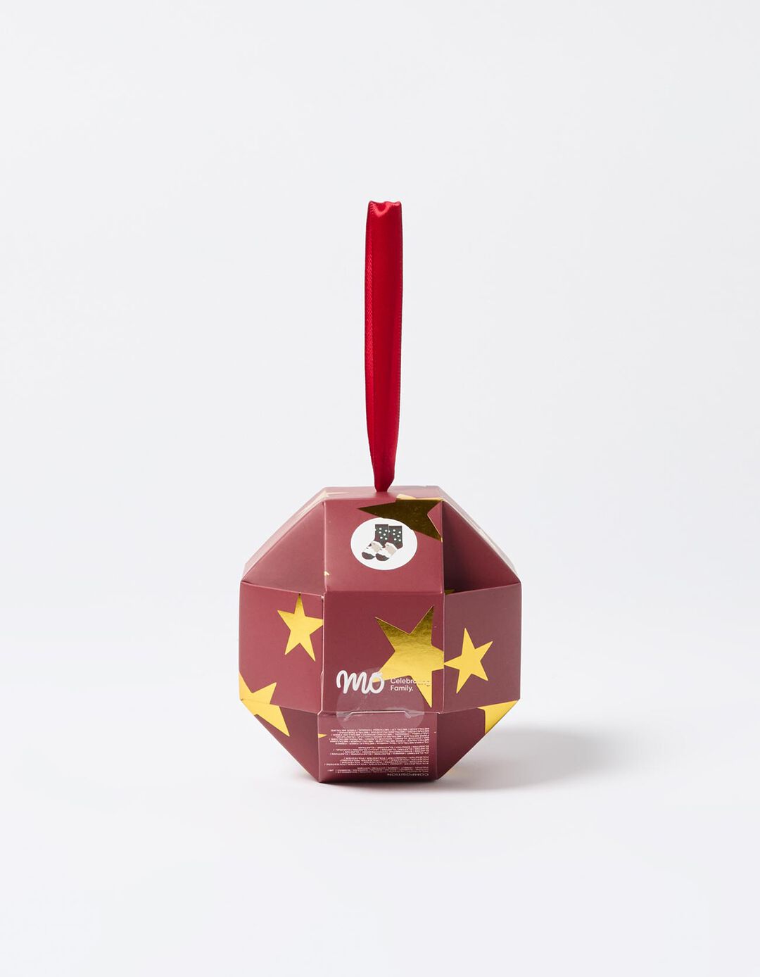 Par de Meias Natal, Homem, Vermelho
