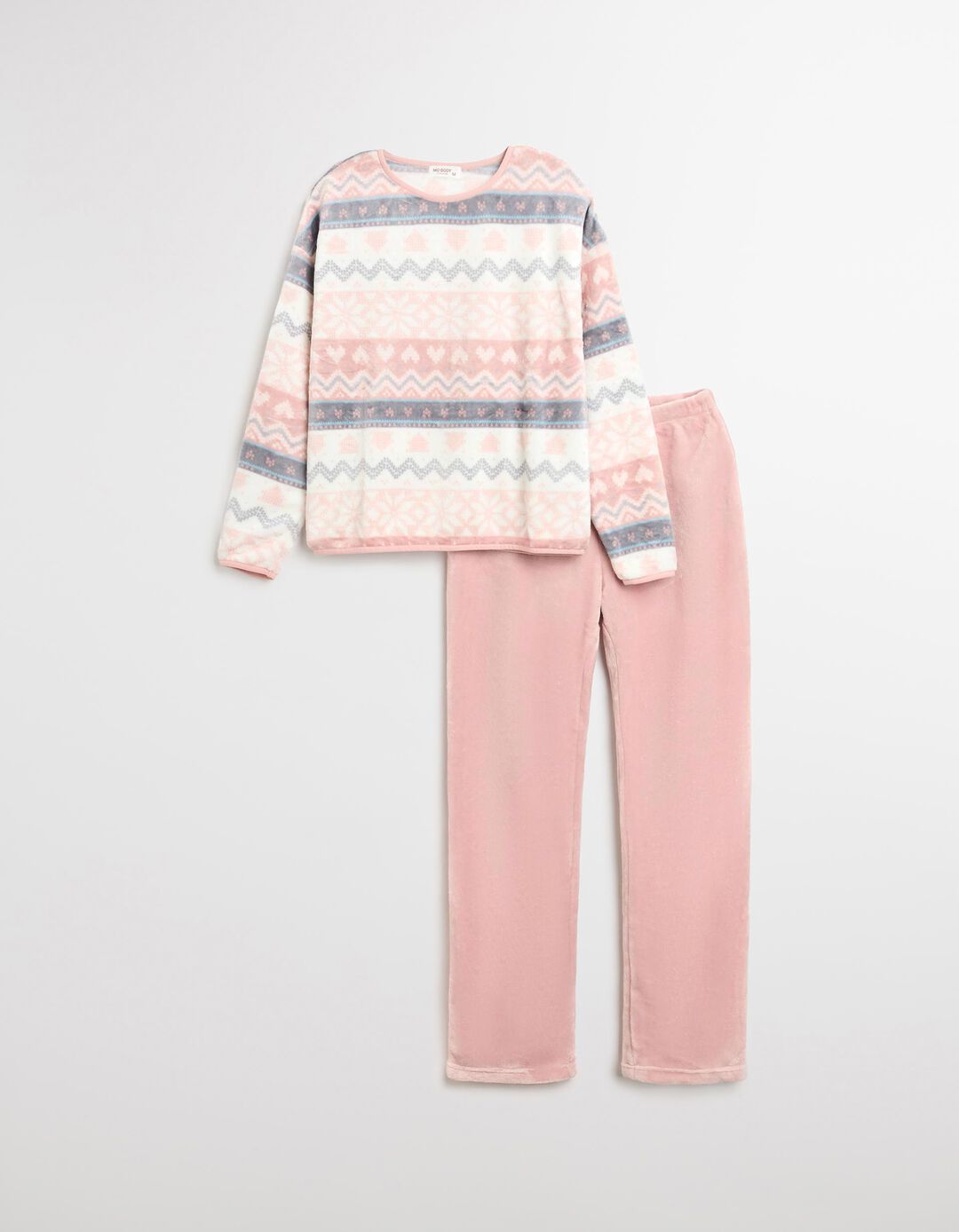 Pijama, Mulher, Rosa Claro