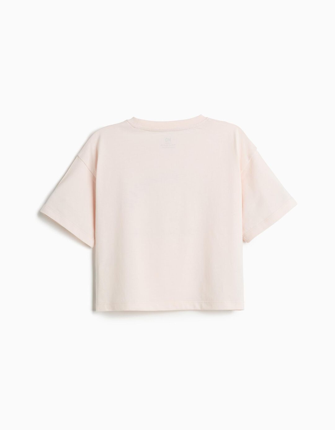 T-shirt Estampada, Menina, Rosa Claro
