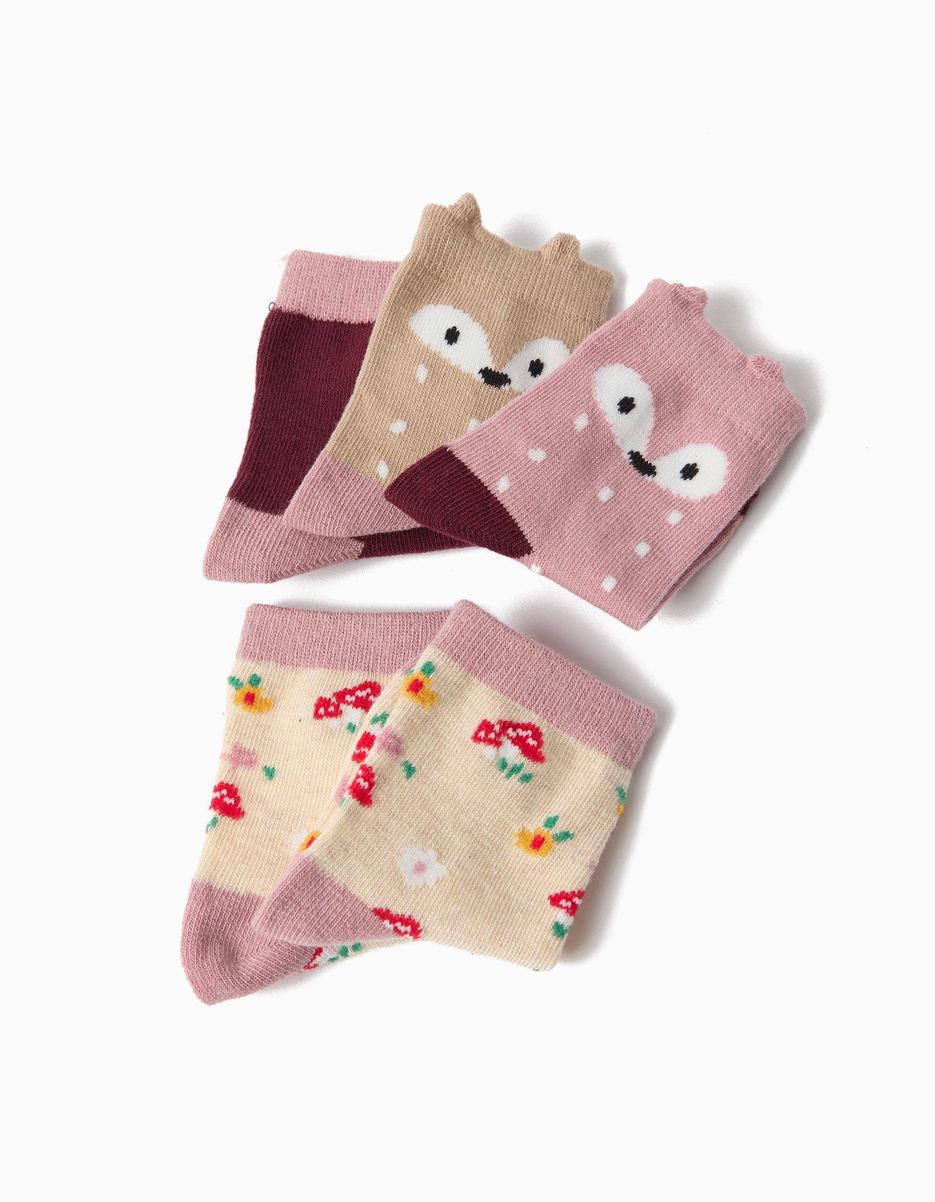 Comprar Online Pack 5 Pares De Meias, Menina, Multicolor