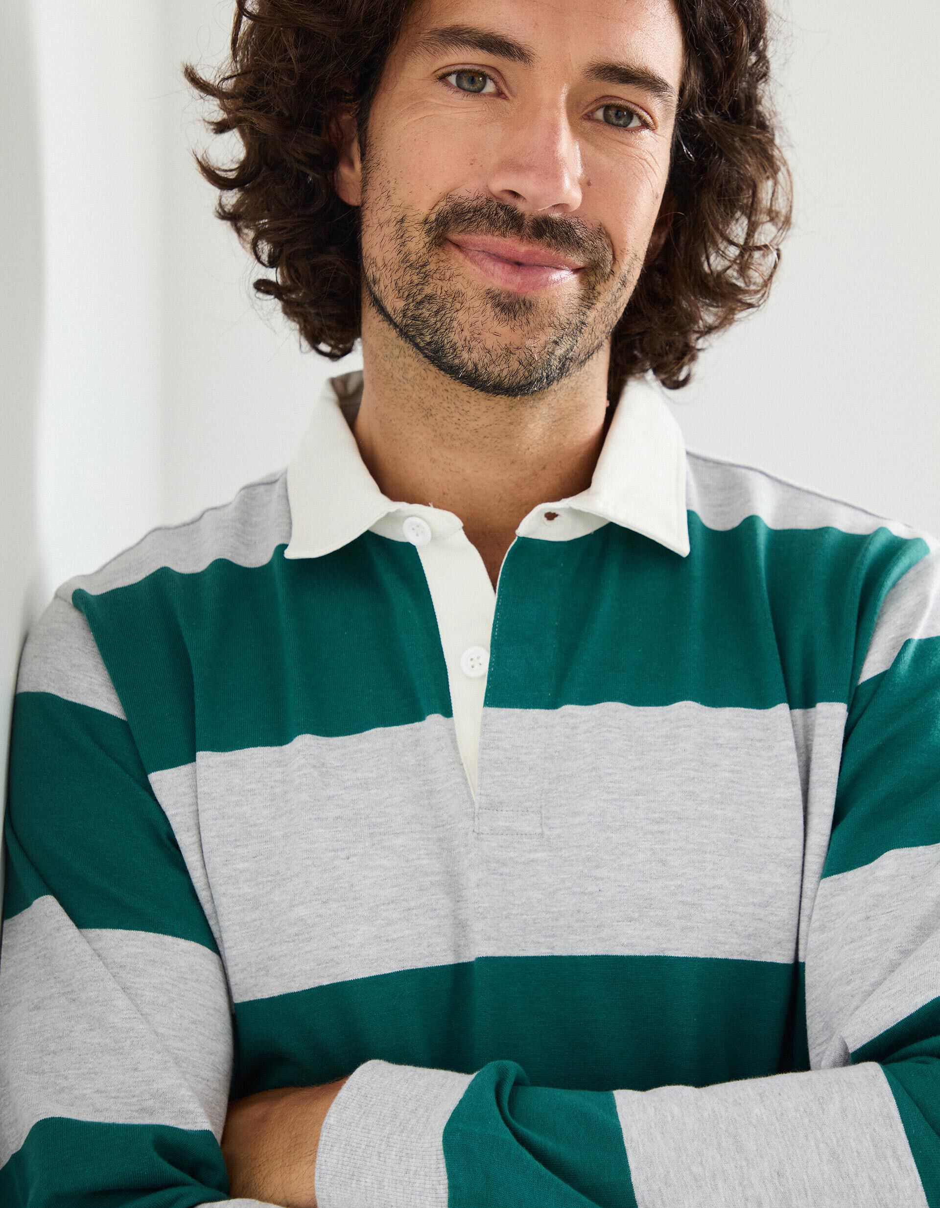 Comprar Online Polo Jersey, Homem, Verde Escuro