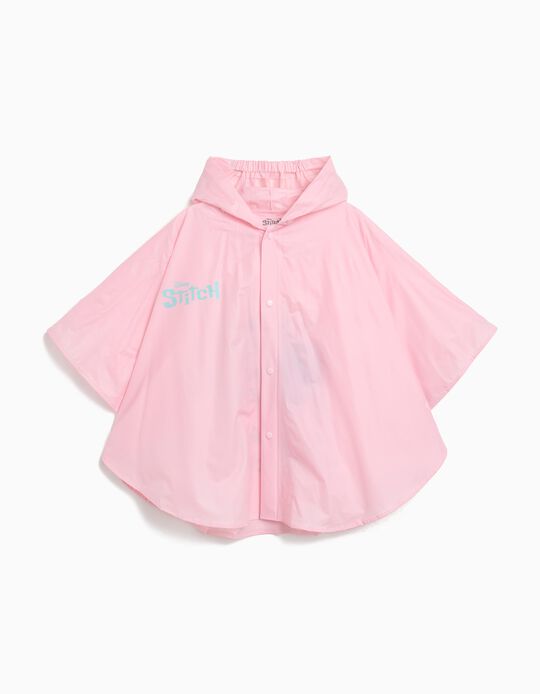 Comprar Online Poncho Impermeável 'Stitch', Menina, Rosa