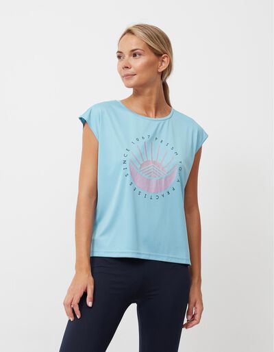 Sports T-shirt, Women, Light Blue