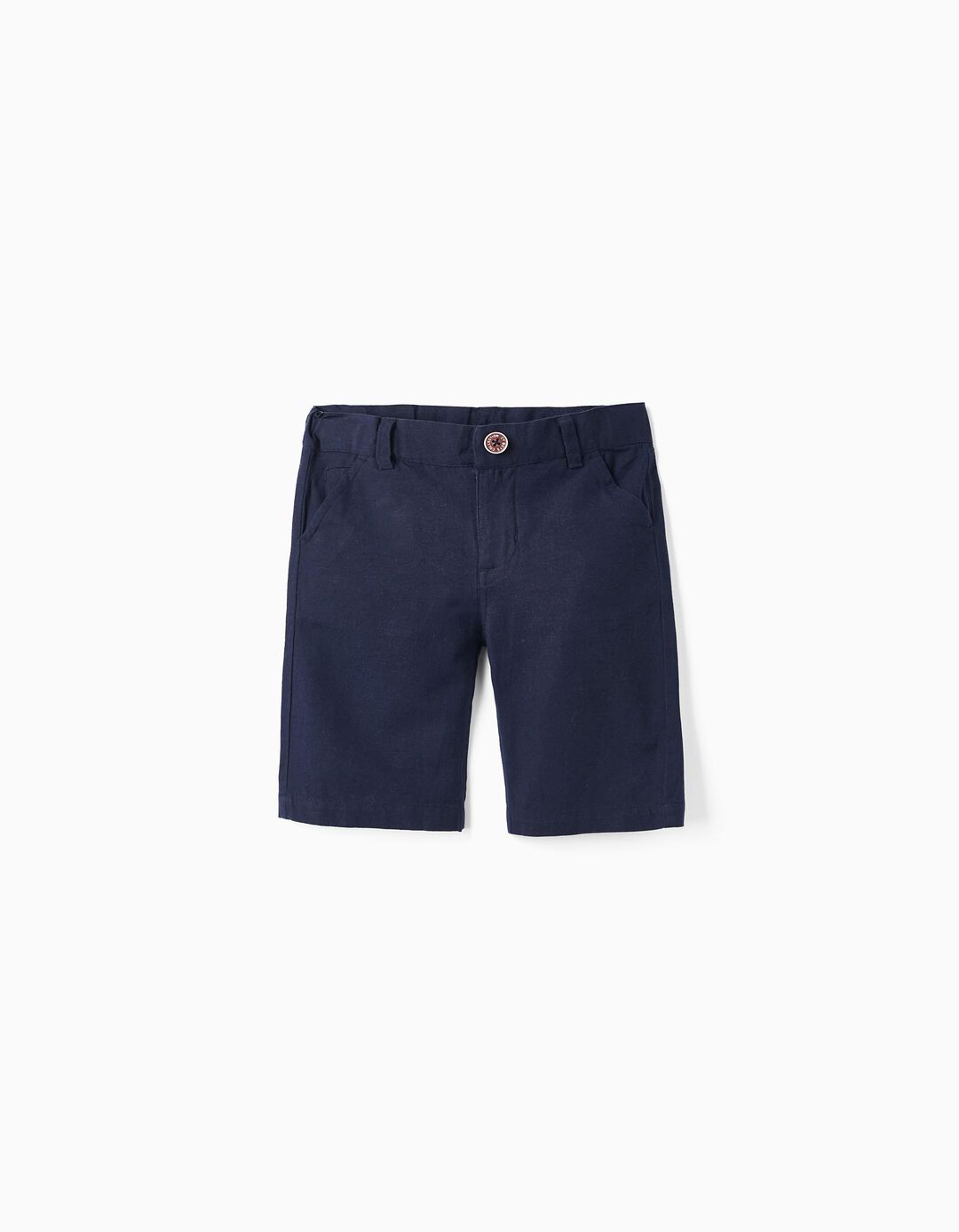 Chino Shorts for Boys, Dark Blue