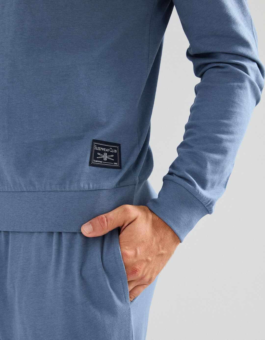 Pijama Jersey, Homem, Azul Escuro