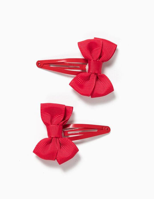 Pack of 2 Clips, Bow