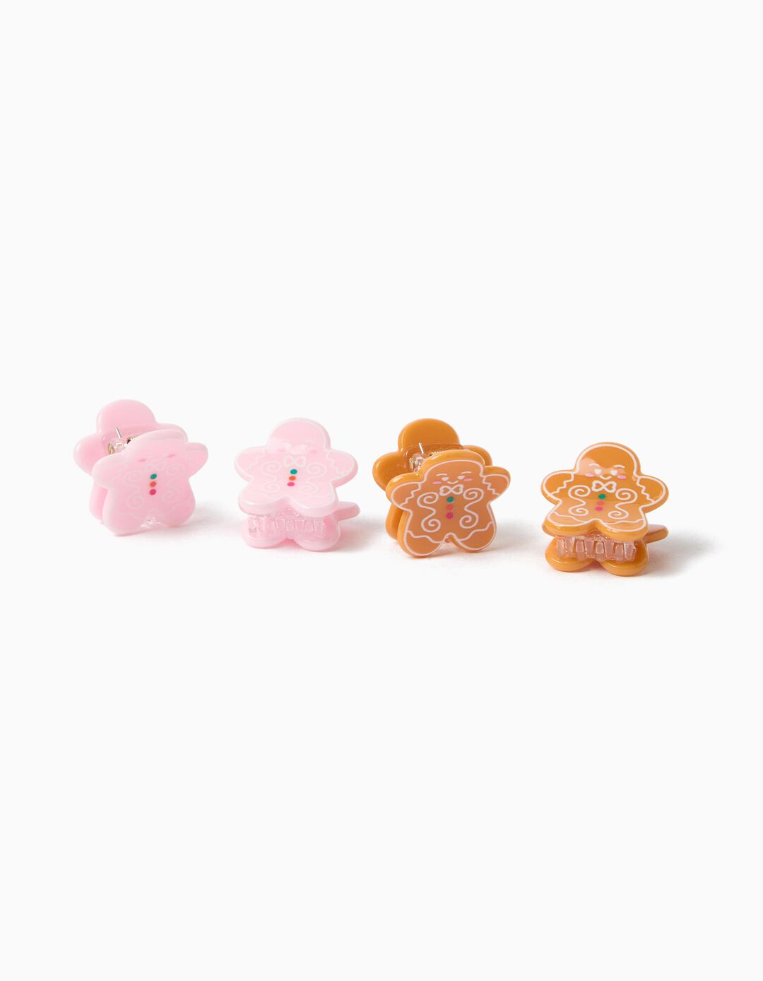 Pack 4 Ganchos De Cabelo, Menina, Multicolor