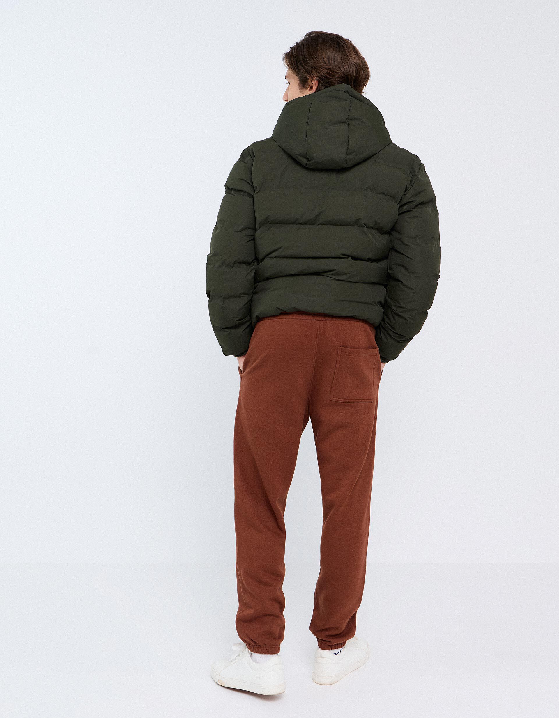 Comprar Online Cal&ccedil;as Jogger De Felpa, Homem, Castanho