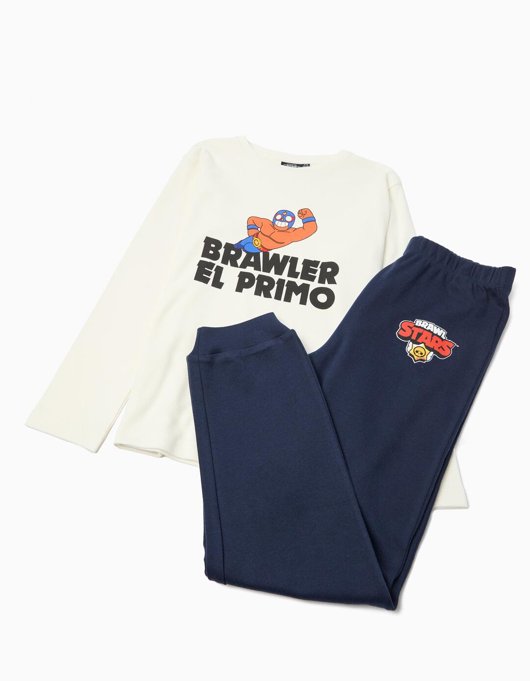 Pijama 'Brawl Stars', Menino, Branco 