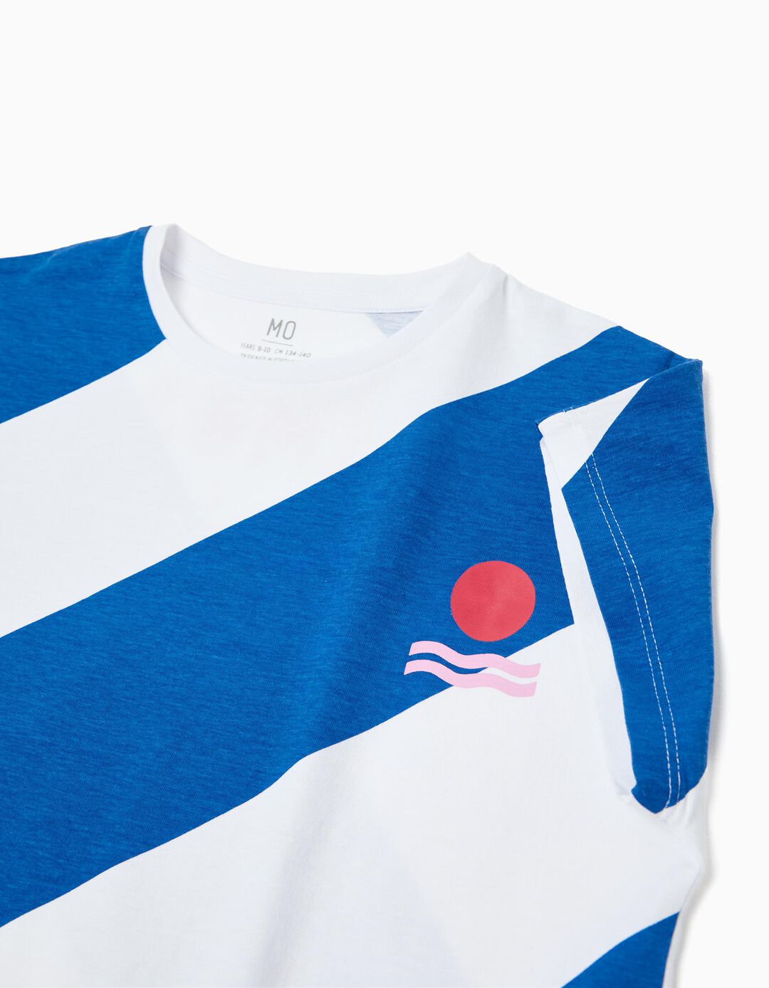 T-shirt, Menina, Azul