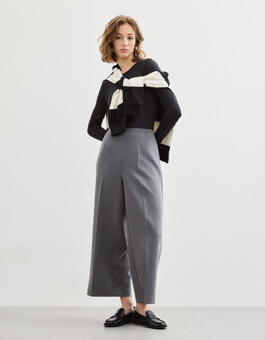 Comprar Online Cal&ccedil;as Culotte, Mulher, Cinzento