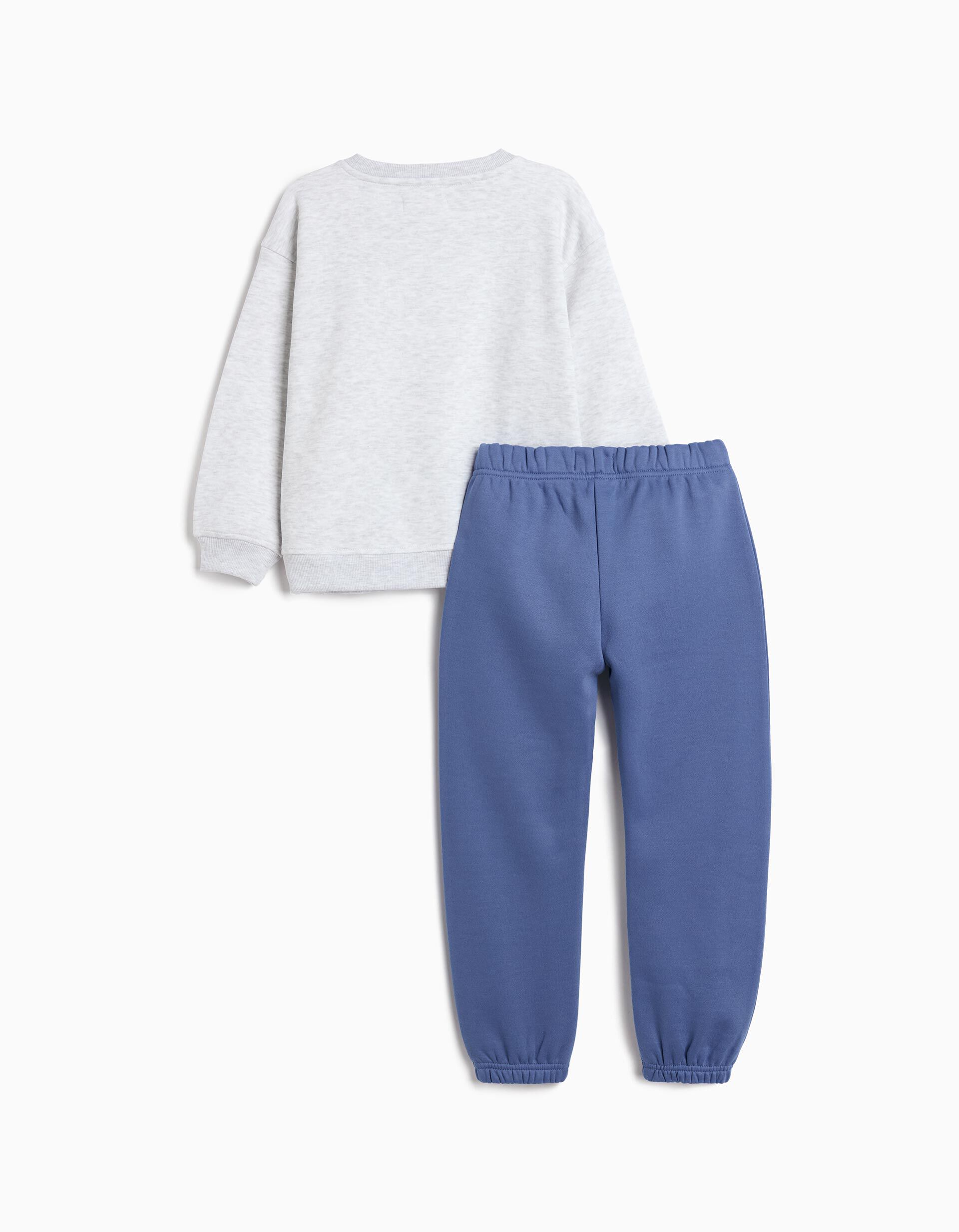 Comprar Online Conjunto de Jogging, Menino, Cinzento Claro