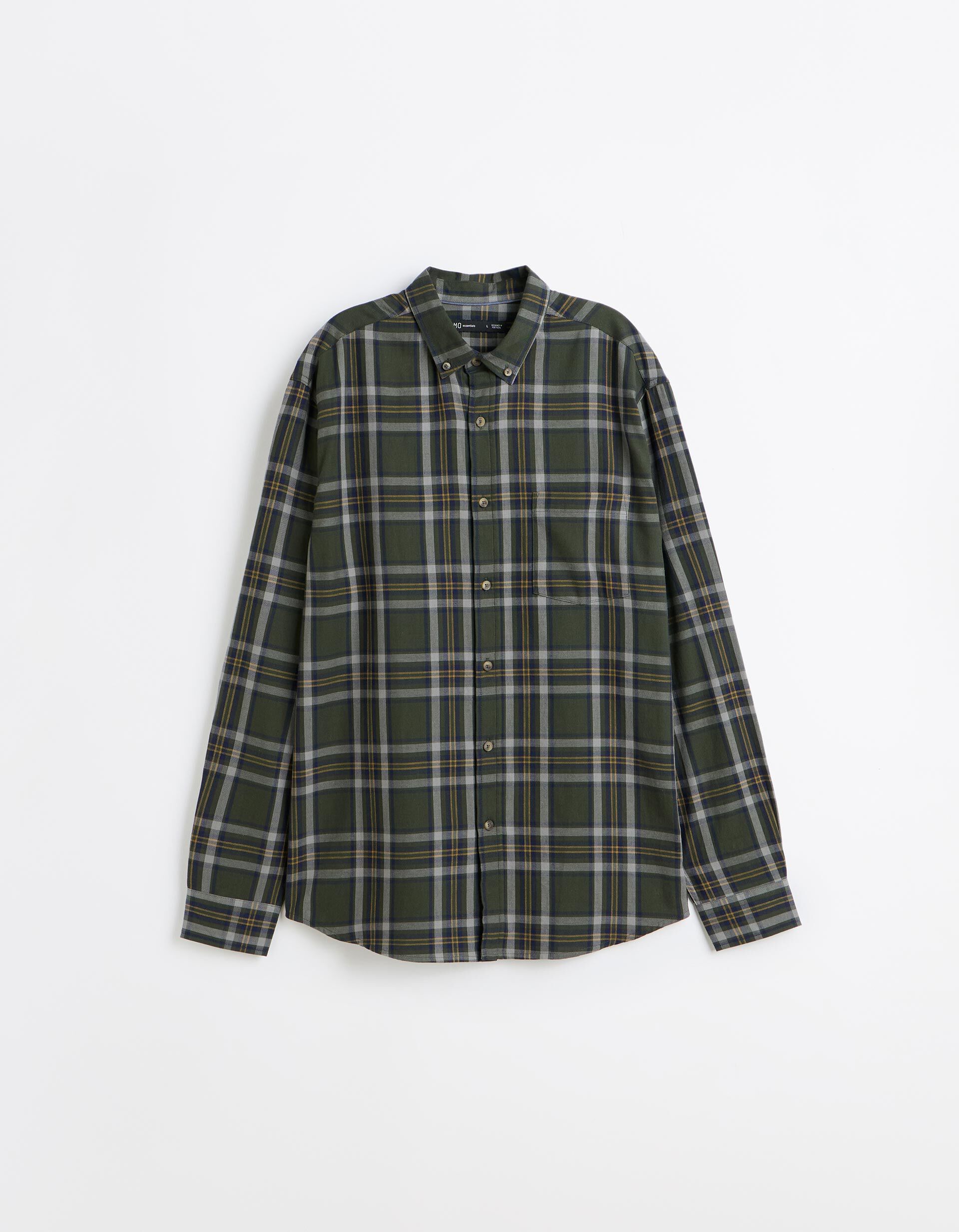 Comprar Online Camisa Xadrez, Homem, Verde