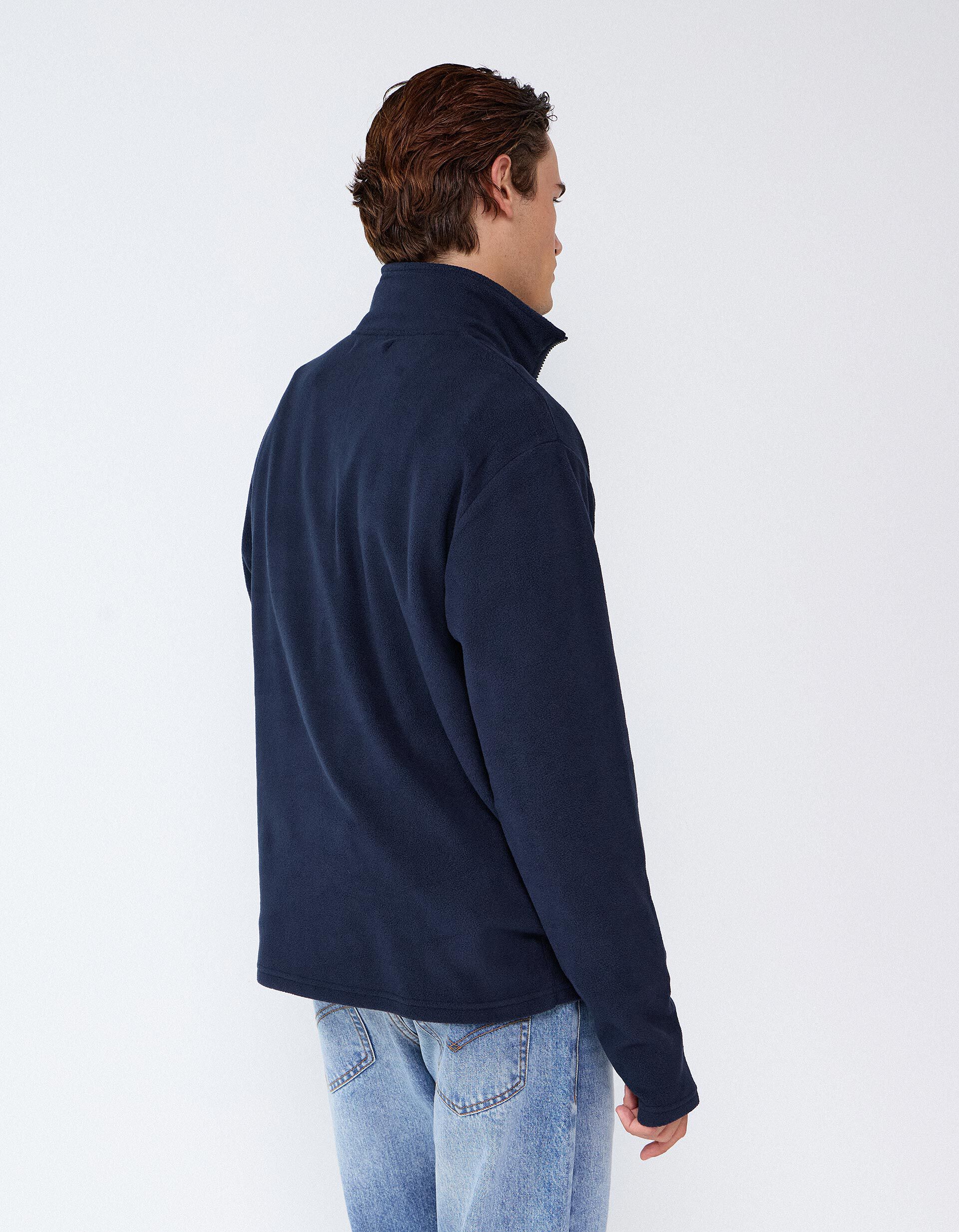 Comprar Online Camisola Polar, Homem, Azul Escuro