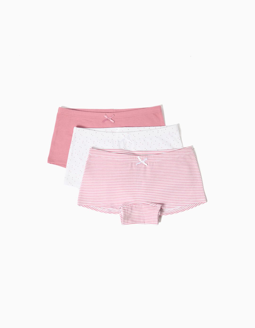 Pack 3 Boxers, Menina, Rosa