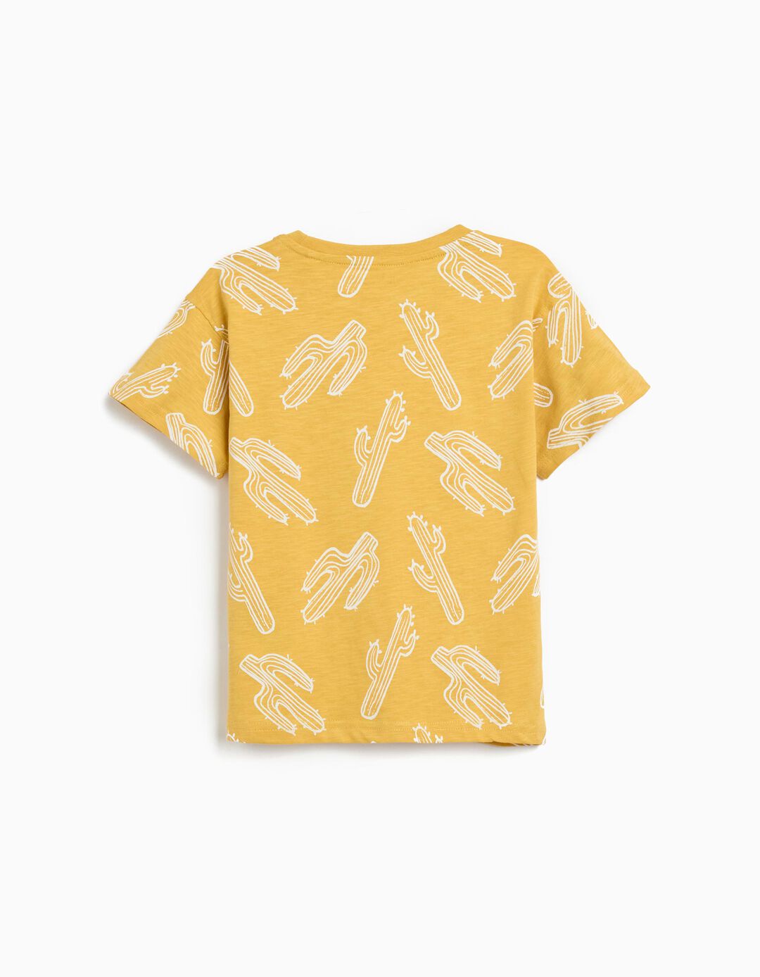 T-shirt Estampado, Menino, Amarelo Escuro 