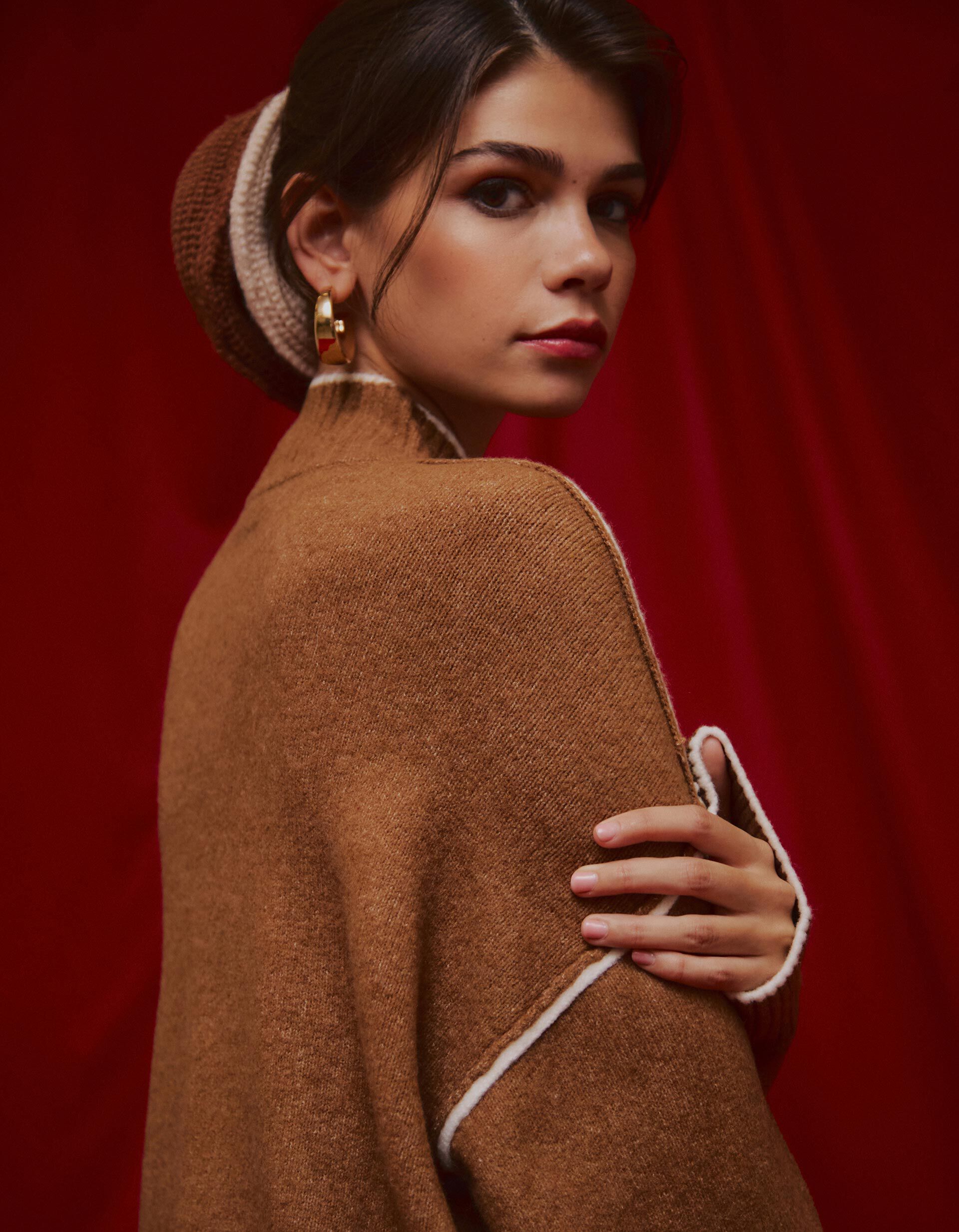 Comprar Online El&aacute;stico de Cabelo Scrunchie, Mulher, Castanho