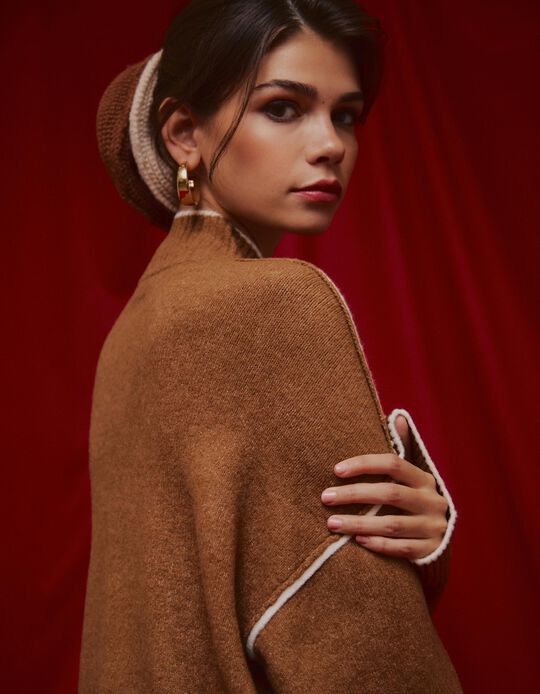 Comprar Online Elástico de Cabelo Scrunchie, Mulher, Castanho