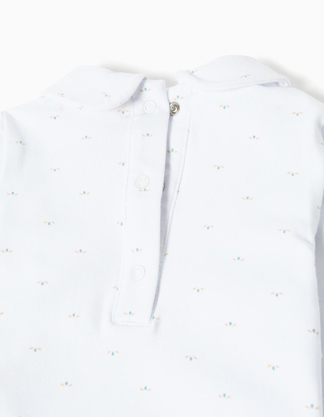 Conjunto Body e Jardineiras, Recém-Nascido, Bege Claro 