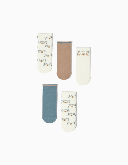 Comprar Online Pack 5 Pares de Meias Tornozelo, Menino, Multicolor