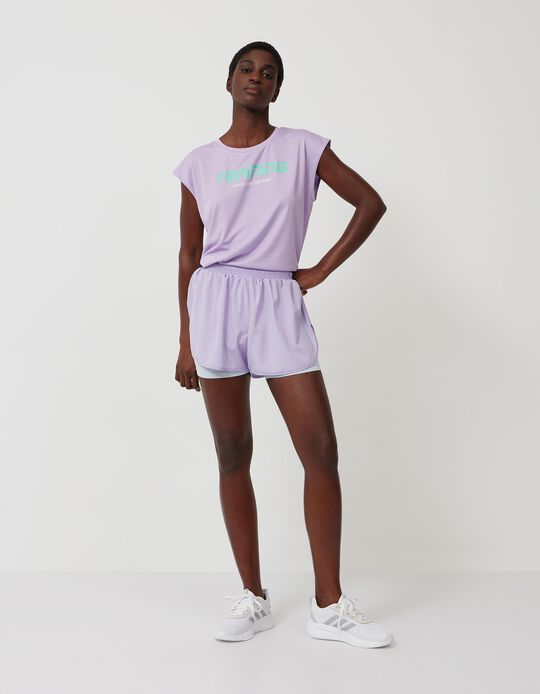 Sports Shorts, Lilac